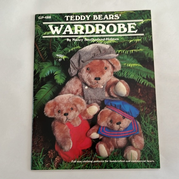 LOT 2 Teddy Bear BOOKS Making Bears Wardrobe Patterns Nancy Southerland-Holmes🧸 - Picture 11 of 16